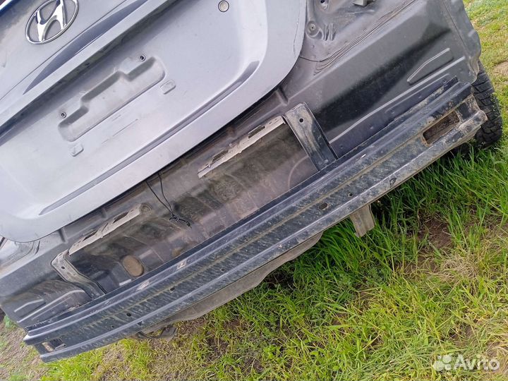 Усилитель заднего бампера hyundai solaris 1