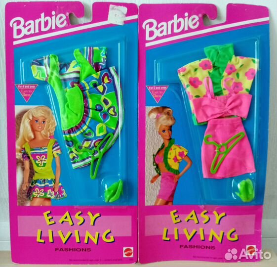 Платья для куклы Барби (Barbie) Easy Living 1992г