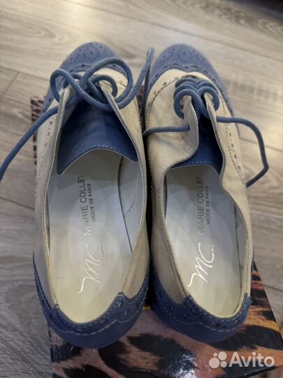 Туфли ботинки 37 новые натуральные