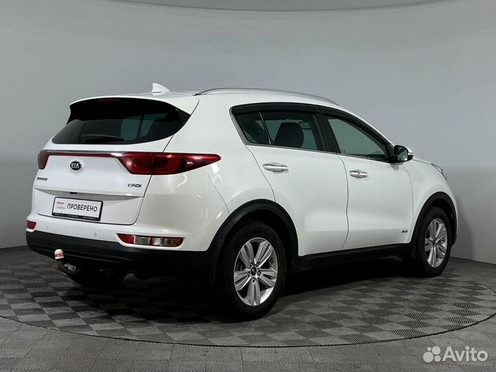 Kia Sportage 2.0 AT, 2017, 125 000 км