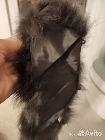 Воротник из натурального меха