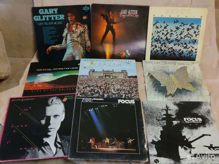 Пластинки виниловые