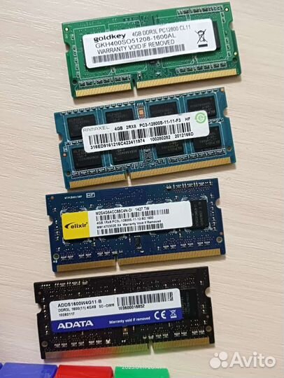 Оперативная память ddr3, ddr4, 2 и 4 Гб