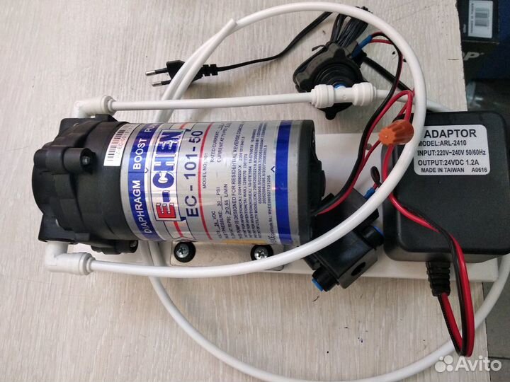 Комплект повышения давления на обратный осмос