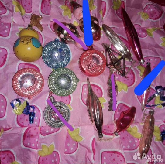 Елочные игрушки СССР