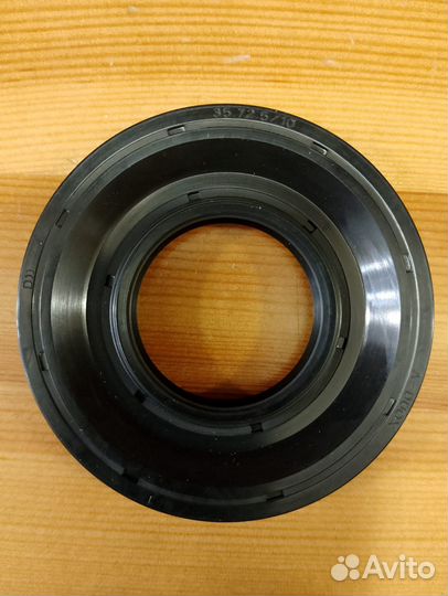 Сальник коленвала Тайга 35х72х5 A-duox NBR/ptfe