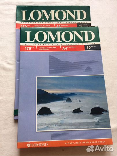 Фотобумага lomond