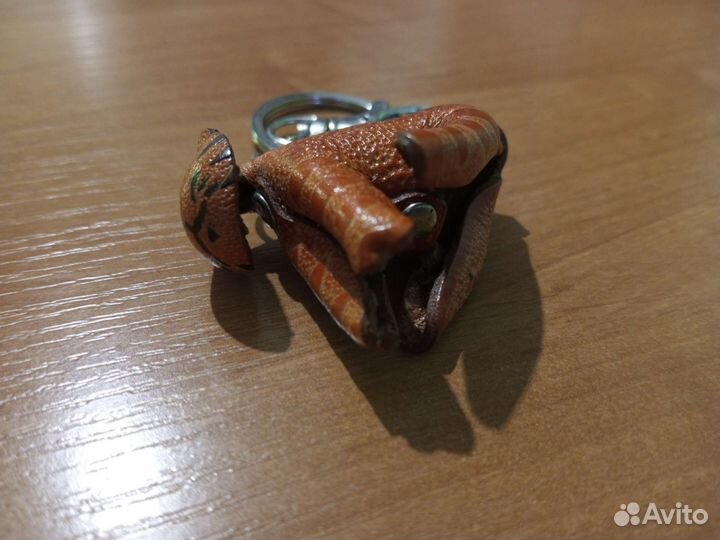 Брелок из кожи, тигр