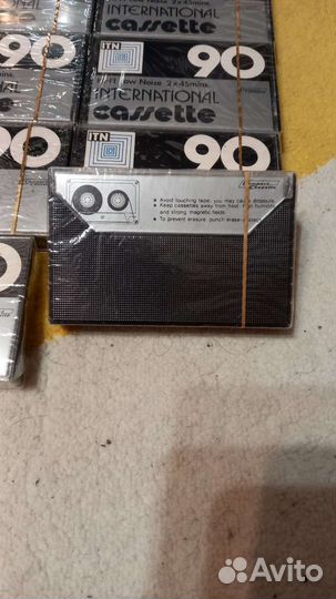 Аудиокассеты запечатанные