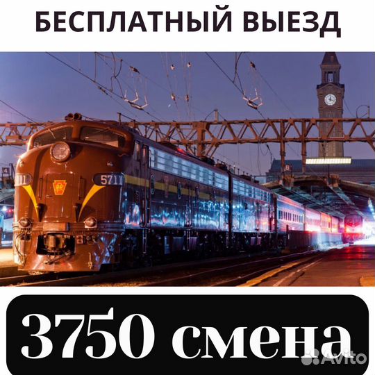 Вахта Москва упаковщик питания для поездов