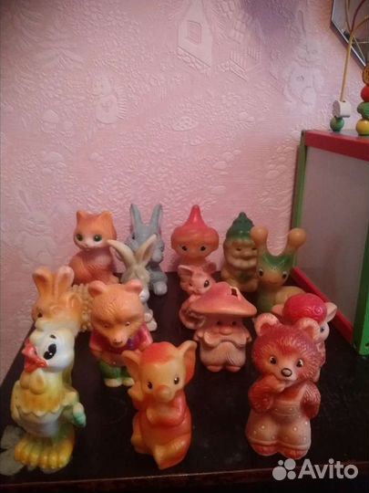 Мягкая игрушка резиновая Винтаж в отличном состоян