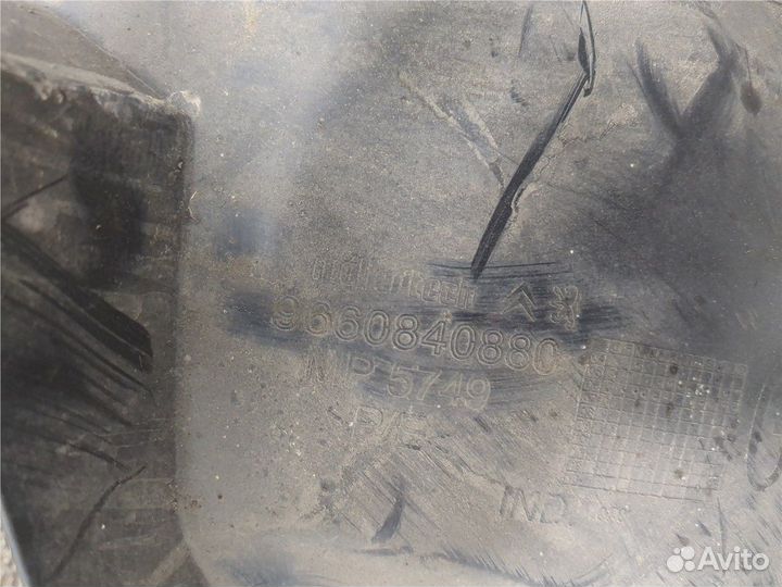 Защита арок (подкрылок) Citroen C6, 2007