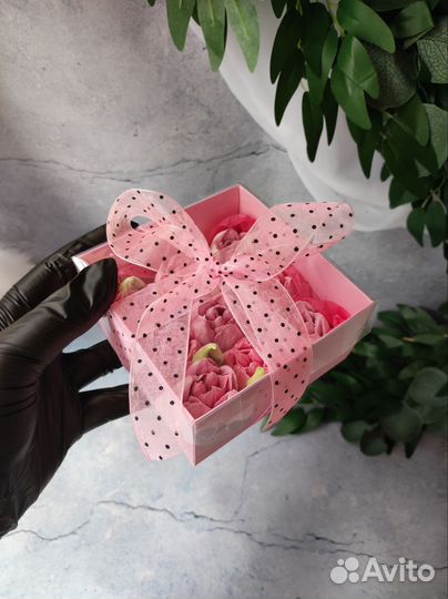 Тюльпаны из зефира