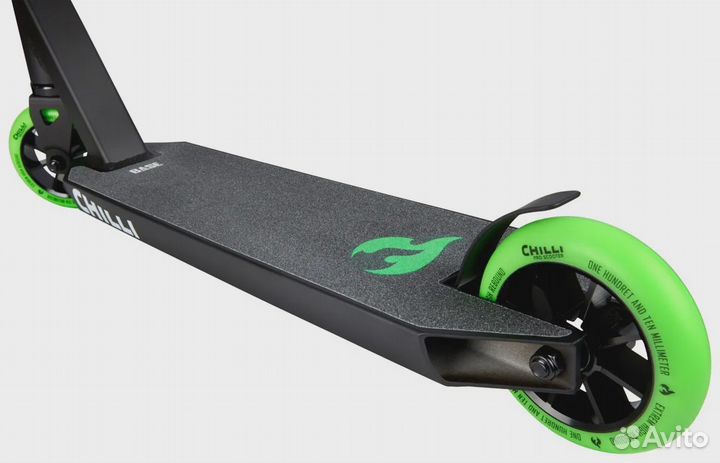 Самокат chilli Pro Scooter Base BlackGreen