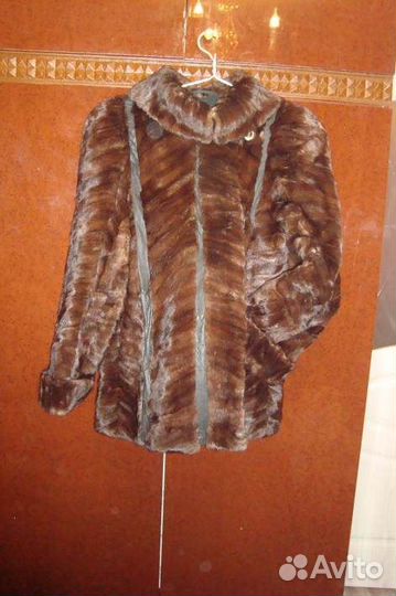 Полушубок норковый, размер 44-48