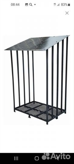 Дровница уличная