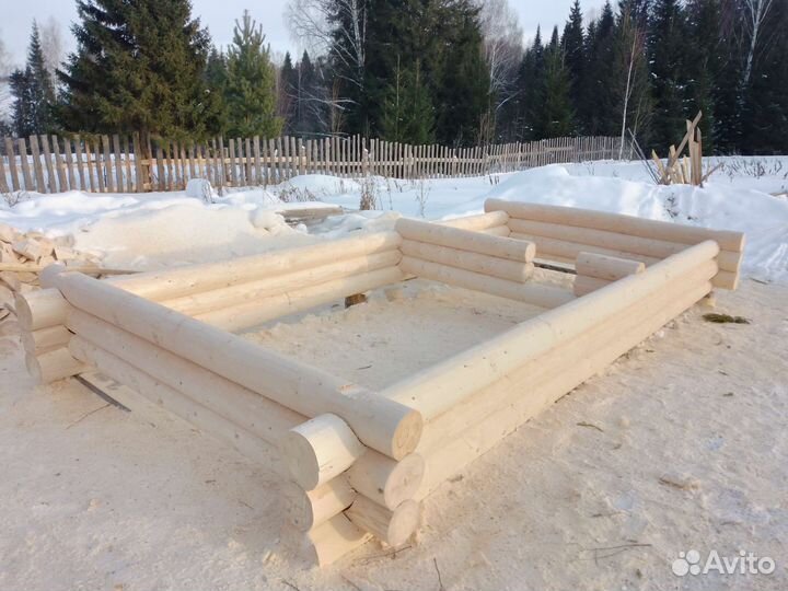 Изготовление срубов