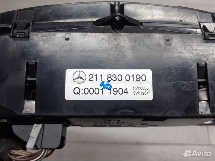 Блок управления климат контролем Mercedes W211 E