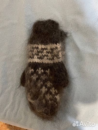 Варежки пуховые