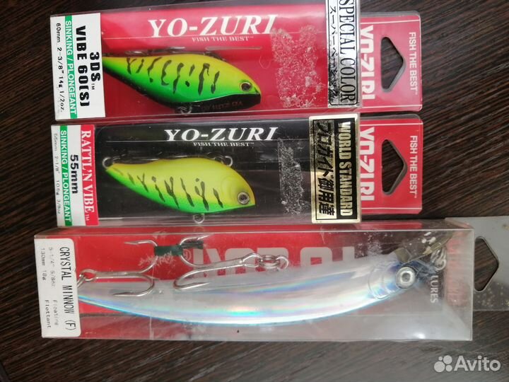 Воблеры kosadaka, Rapala, yo-zuri