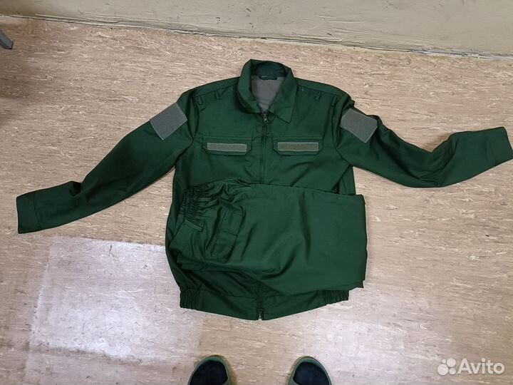 Офисная военная форма зеленая