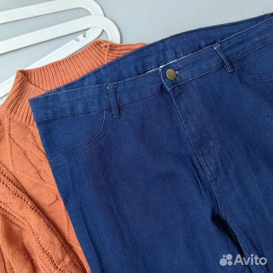 Джинсы джеггинсы Janina стрейч 52