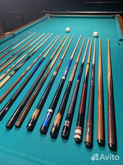 Кий для русского бильярда / пула / снукера / чехлы