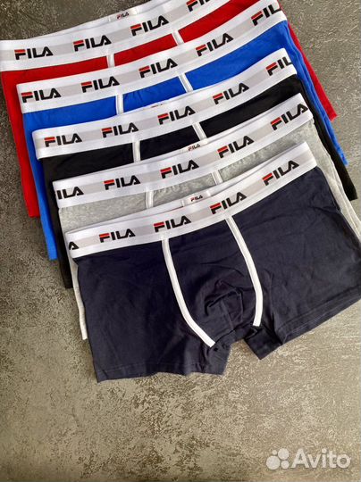 Трусы мужские боксеры fila