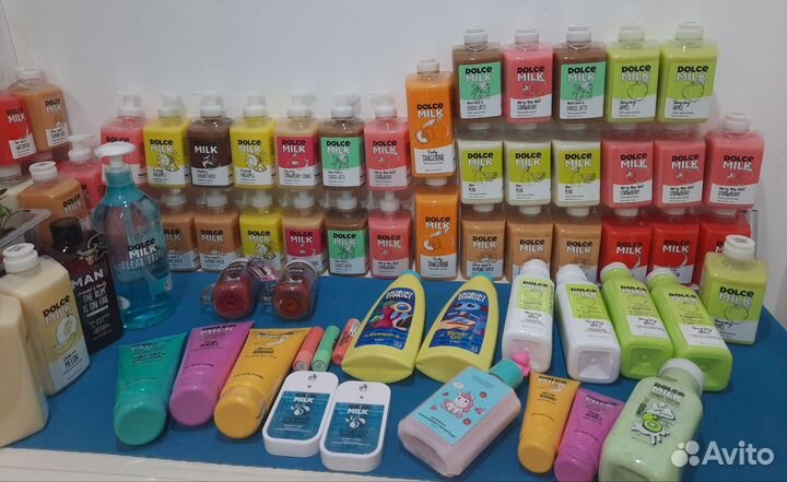 Dolce milk. Гель для душа 460 мл 2 шт, мыло 1 шт