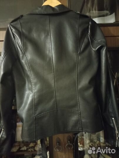 Куртка кожаная женская косуха