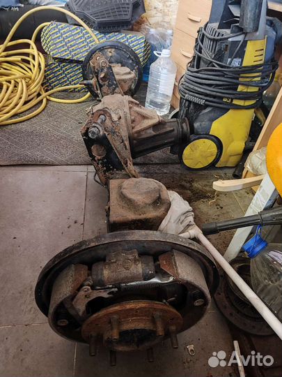 Передний и задний мост