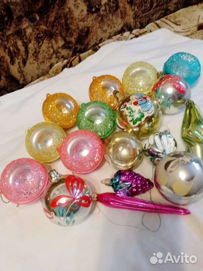 Елочные игрушки СССР