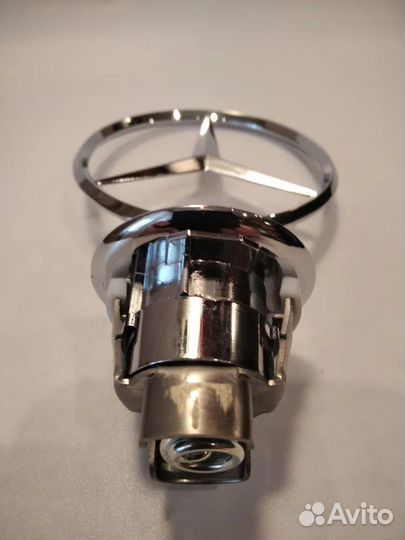 Эмблема Mercedes в капот, прицел