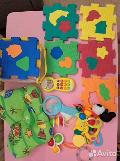 Игрушки погремушки пакетом
