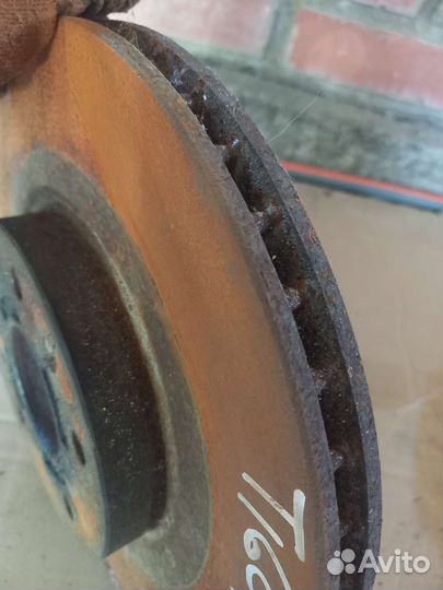 Chery tiggo (t11) тормозной диск передний