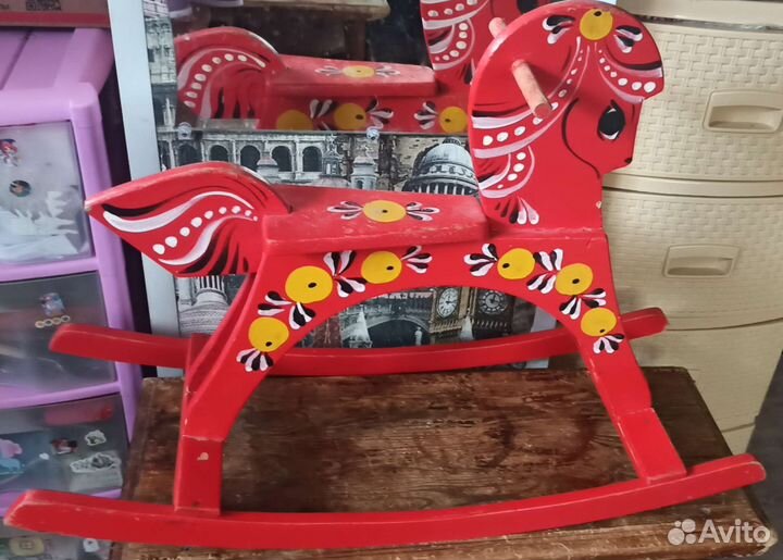 Лошадь качалка СССР