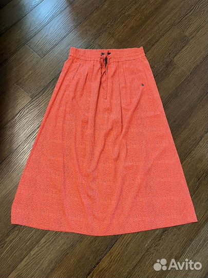 Шелковая юбка макси