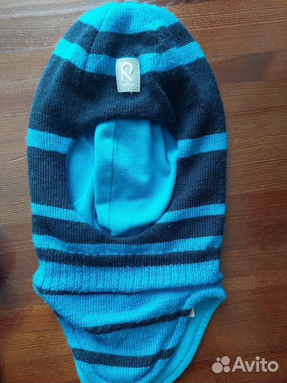 Шапка, шлем, варежки пакетом на 1-2 года