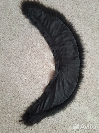 Меховой воротник из песца