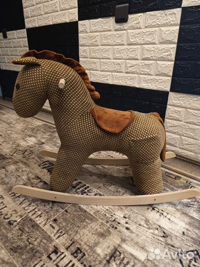 Качалка лошадь, качели, колясочка