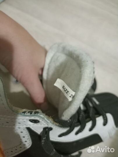 Коньки хоккейные детские