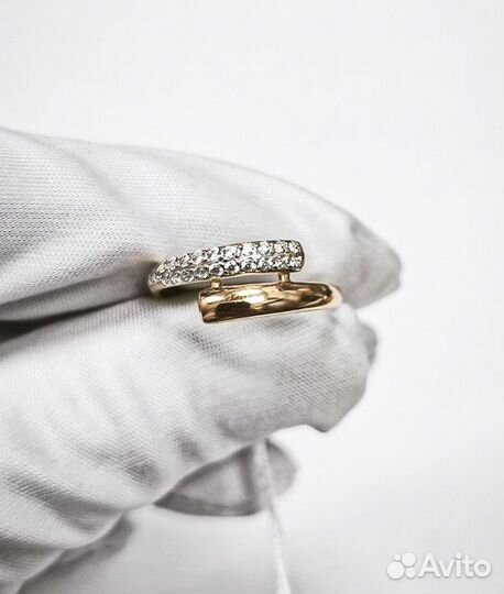 Золотое кольцо с камнем 16,5р