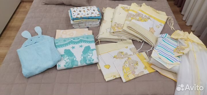 Детское постельное белье в детскую кроватку