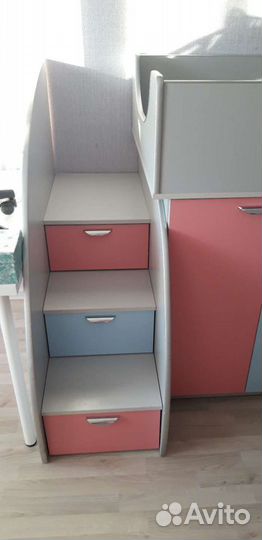 Детская кровать от 3 лет с бортиками