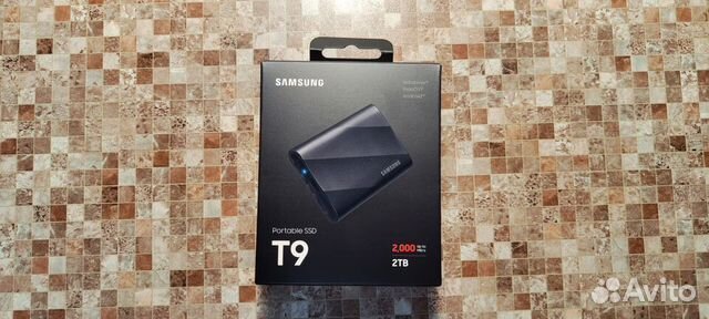 Samsung Portable SSD T9 2TB Новый объявление продам