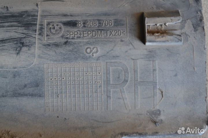 Накладка на порог для BMW e53