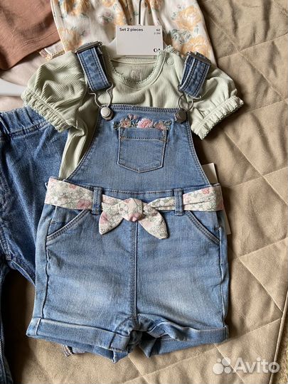 Одеждв для девочки 50 56 62 68 74