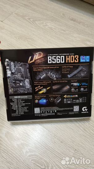 Intel core i5 11400f + gigabyte Lga 1200 b560 hd3