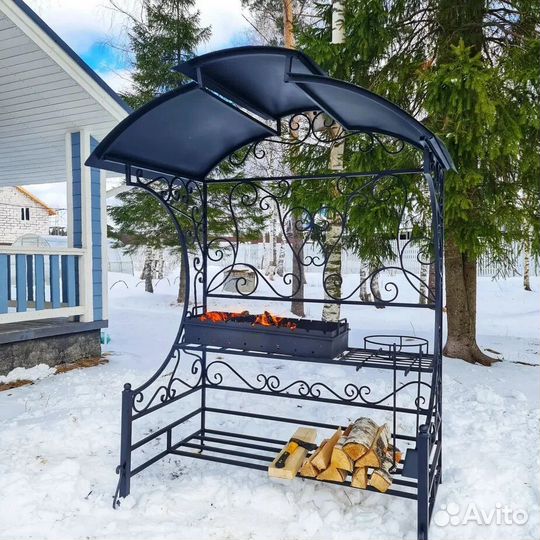 Кованый мангал