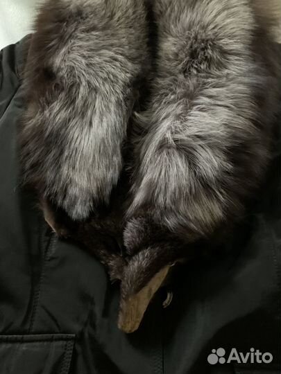 Парка на натуральном кролике